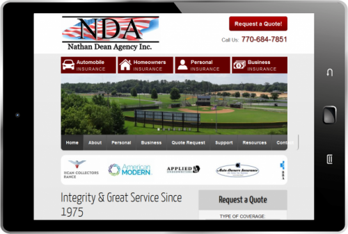 Responsive for Mobile Tablets